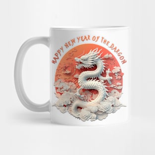 Fantasy Dragon: Happy New Year of the Dragon! Mug